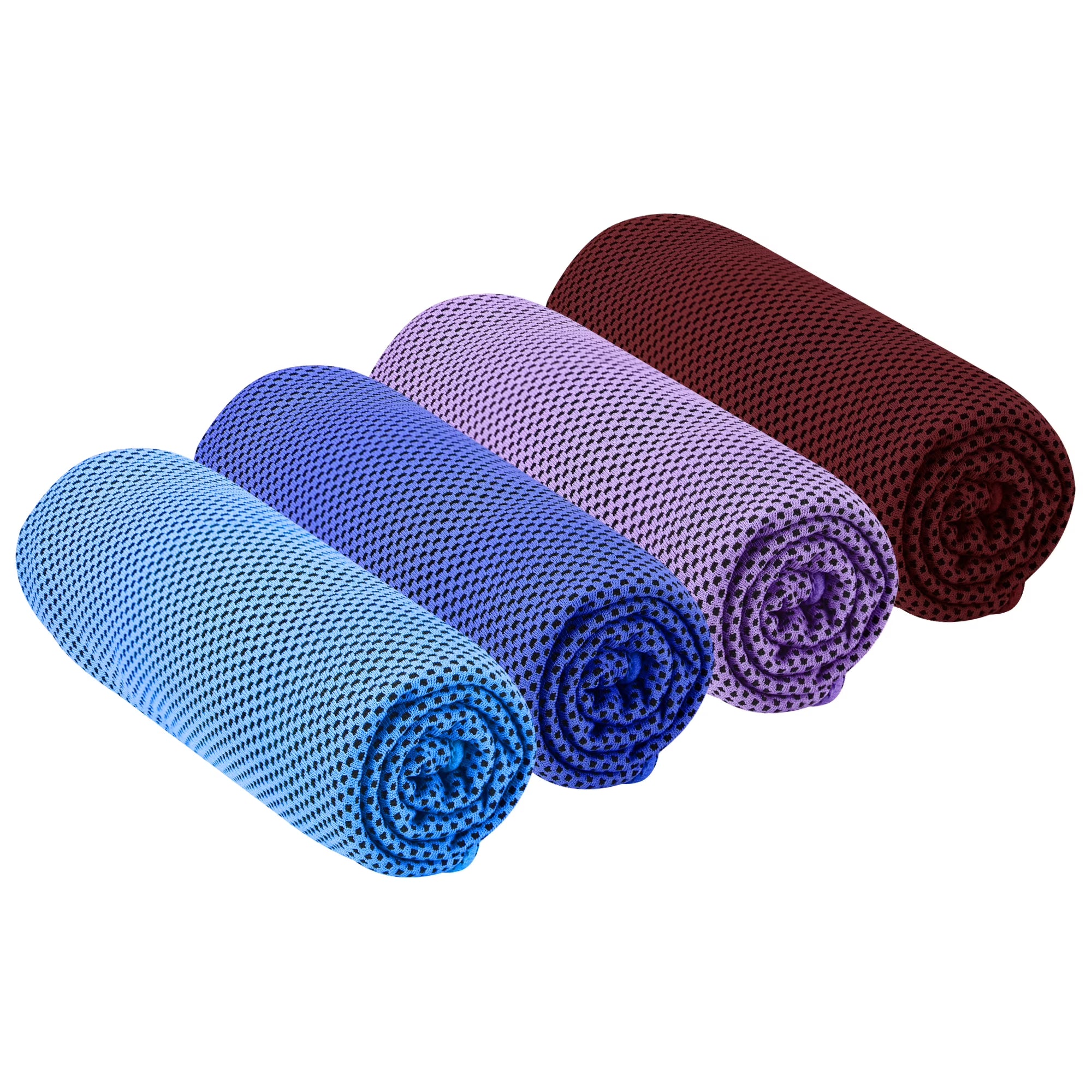 4 Packs Cooling Towel, Cooling Towels for Neck and Face Cool Towel for Fitness Sports Towel