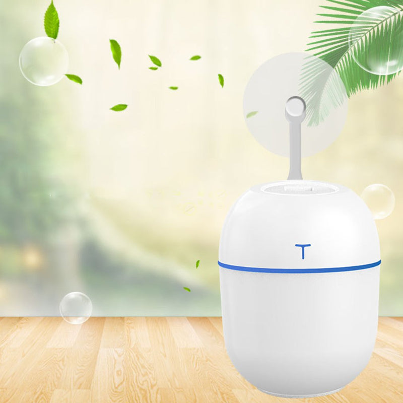 200ml Mini Portable Humidifier with USB Charging &amp; LED Night Light