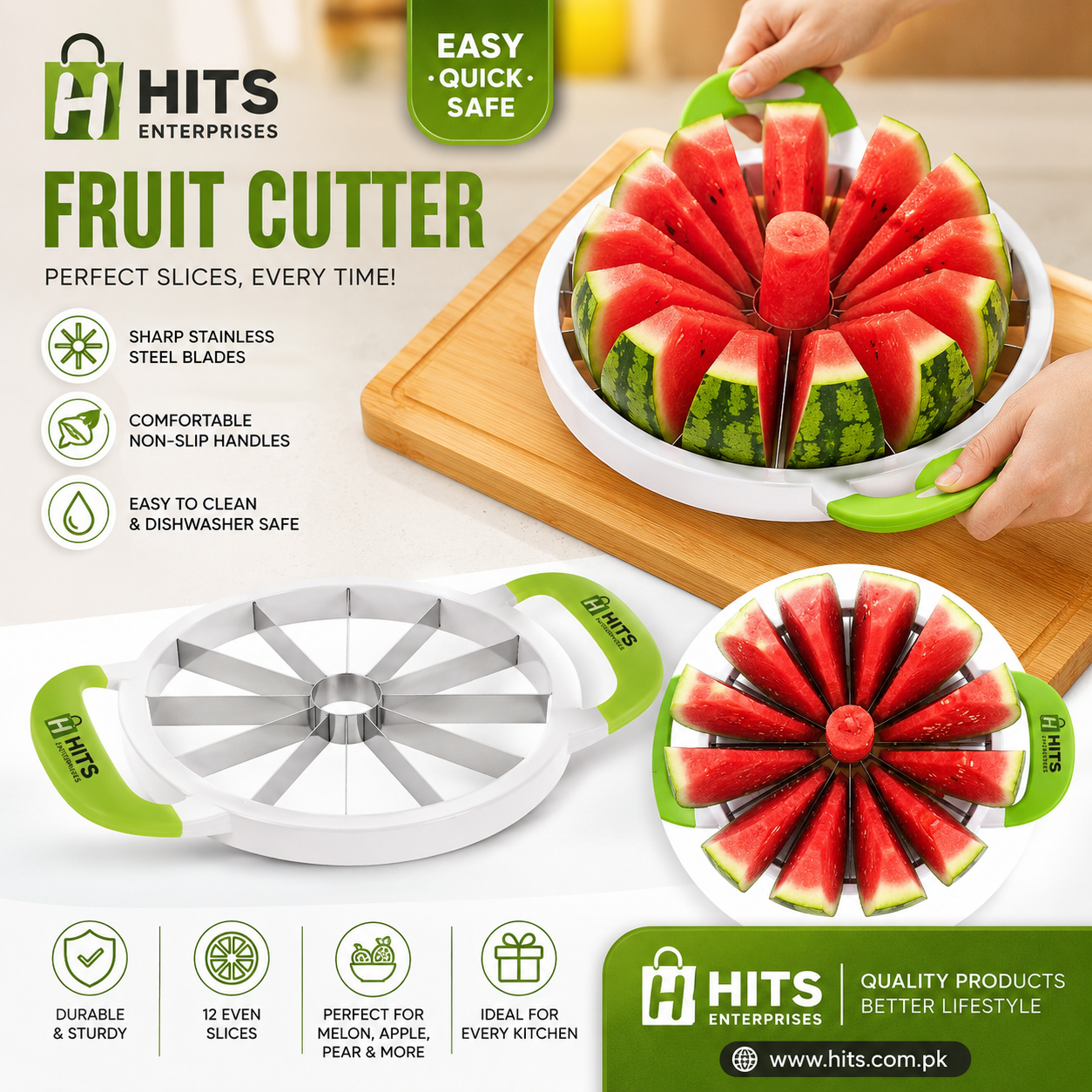 Watermelon &amp; Fruit Cutter Slicer