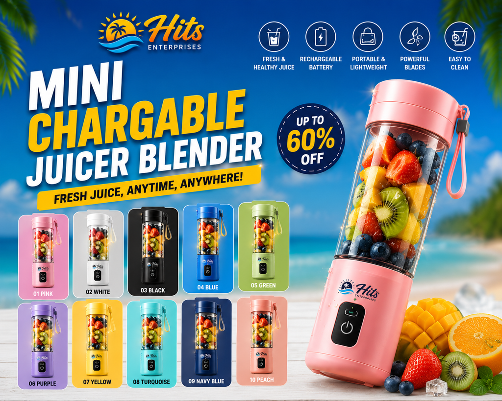 🍹 Mini Rechargeable Juicer Blender