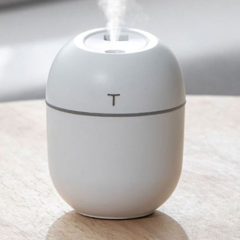 200ml Mini Portable Humidifier with USB Charging &amp; LED Night Light